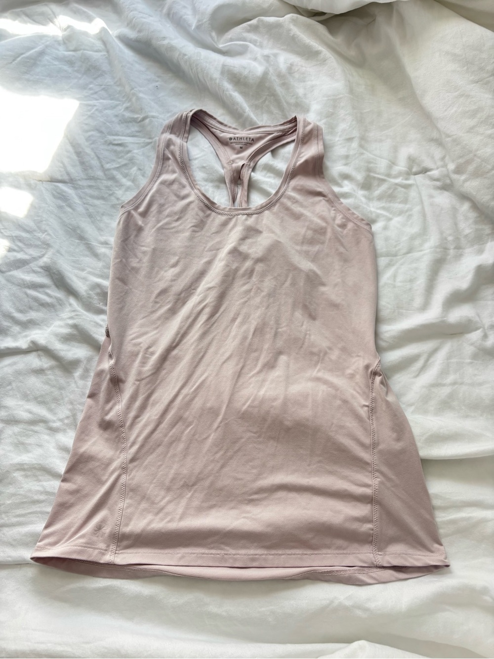 Athleta Blush Pink Racerback Tank